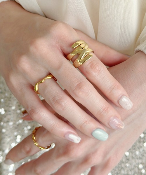 sowang(ソワン)の「ループデザインメタルリング-roop design metal ring-(リング・レディース・シルバー/ゴールド・11)」の11枚目の写真