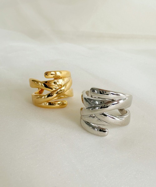 sowang(ソワン)の「ループデザインメタルリング-roop design metal ring-(リング・レディース・シルバー/ゴールド・11)」の14枚目の写真