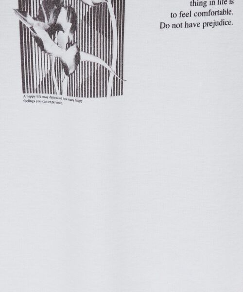 tk.TAKEO KIKUCHI(ティーケータケオキクチ)の「◆コラージュTシャツ(Tシャツ/カットソー・メンズ・グレー/ブラック/ホワイト・03/02/04)」の8枚目の写真
