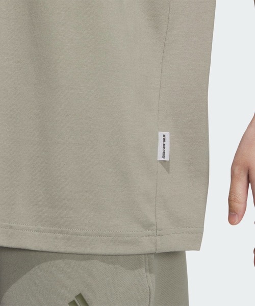 adidas（アディダス）の「バービージ 半袖Tシャツ / アディダス adidas（Tシャツ/カットソー・メンズ・グリーン/グレー・XX-LARGE/3XL/LARGE/MEDIUM/X-LARGE/X-SMALL/SMALL）」の6枚目の写真