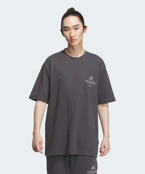 adidas（アディダス）の「バービージ 半袖Tシャツ / アディダス adidas（Tシャツ/カットソー・メンズ・グリーン/グレー・XX-LARGE/3XL/LARGE/MEDIUM/X-LARGE/X-SMALL/SMALL）」の10枚目の写真