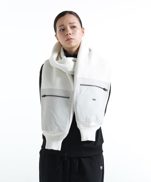 【えり】Y3 ストール メンズ レディース ワイスリー Y-3 マフラー STRP SCARF メンズ レディース : ZOZOTOWN Yahoo
