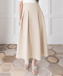 clear | ブークレフレアスカート [お洒落上級者に 華やか 着心地抜群]≪2024AW新作≫(スカート)