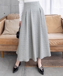 clear | ブークレフレアスカート [お洒落上級者に 華やか 着心地抜群]≪2024AW新作≫(スカート)