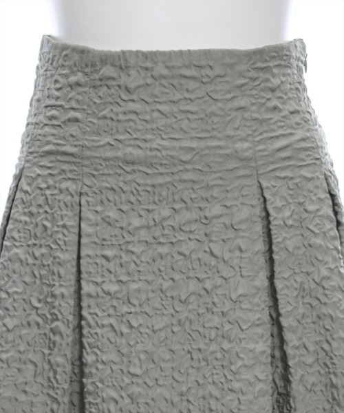 clear（クリア）の「【低身長用サイズ有】ブークレフレアスカート [大人 フェミニン 華やか 着心地抜群]≪再入荷≫（スカート・レディース・ブラック/ブルーグレー/アイボリー・F/XS）」の18枚目の写真