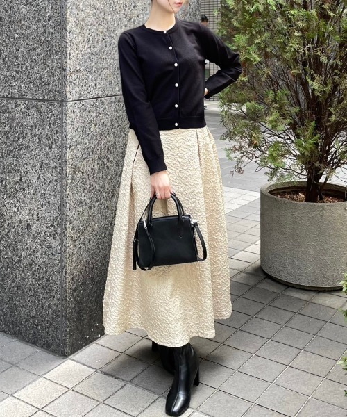 セール】【低身長用サイズ有】ブークレフレアスカート [大人