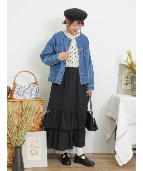 セール】柄アソート裾重ねスカート（スカート）｜Samansa Mos2