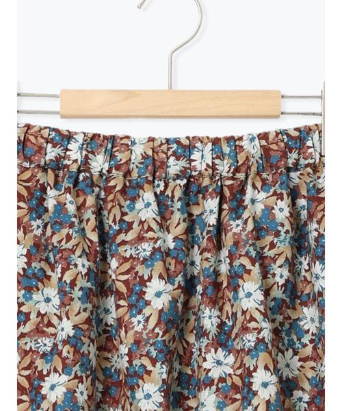 Samansa Mos2（サマンサ モスモス）の「柄アソート裾重ねスカート（スカート・レディース・オレンジ/ブルー/レッド/ブラック/ベージュ・F）」の12枚目の写真