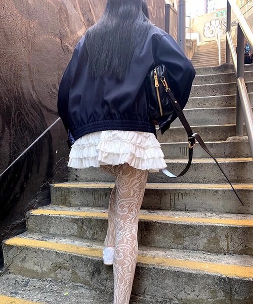 SANSeLF（サンセルフ）の「【LONSLAN】レースタイツ sanal24a004（タイツ/ストッキング・レディース・ブラック/ホワイト・FREE）」の19枚目の写真