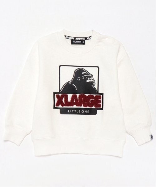 XLARGE KIDS（エクストララージキッズ）の「OGゴリラトレーナー（スウェット・キッズ・ブラック/ホワイト/ベージュ/イエロー・80ｃｍ/90cm/100cm/110cm/120cm/130cm/140cm）」の10枚目の写真