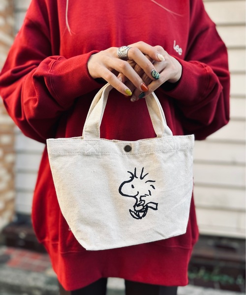 PEANUTS（ピーナッツ）の「SNOOPY Andante Series / MINI TOTE BAG / LF-SNP-MT（トートバッグ・レディース・その他1/その他2/その他3/その他4/その他5・ONESIZE）」の3枚目の写真