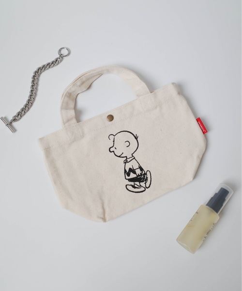 PEANUTS（ピーナッツ）の「SNOOPY Andante Series / MINI TOTE BAG / LF-SNP-MT（トートバッグ・レディース・その他1/その他2/その他3/その他4/その他5・ONESIZE）」の4枚目の写真