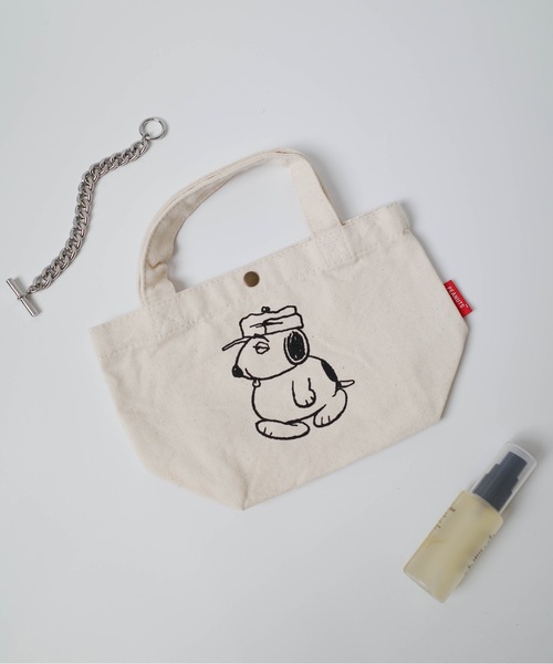 PEANUTS（ピーナッツ）の「SNOOPY Andante Series / MINI TOTE BAG / LF-SNP-MT（トートバッグ・レディース・その他1/その他2/その他3/その他4/その他5・ONESIZE）」の5枚目の写真