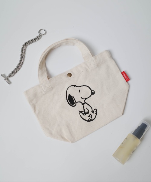 PEANUTS（ピーナッツ）の「SNOOPY Andante Series / MINI TOTE BAG / LF-SNP-MT（トートバッグ・レディース・その他1/その他2/その他3/その他4/その他5・ONESIZE）」の14枚目の写真