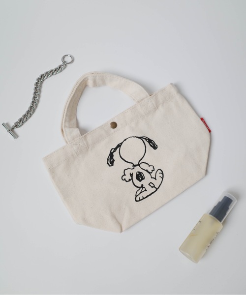 PEANUTS（ピーナッツ）の「SNOOPY Andante Series / MINI TOTE BAG / LF-SNP-MT（トートバッグ・レディース・その他1/その他2/その他3/その他4/その他5・ONESIZE）」の15枚目の写真