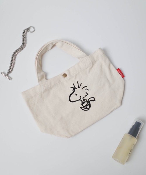 PEANUTS（ピーナッツ）の「SNOOPY Andante Series / MINI TOTE BAG / LF-SNP-MT（トートバッグ・レディース・その他1/その他2/その他3/その他4/その他5・ONESIZE）」の19枚目の写真