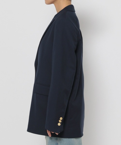 LOWRYS FARM(ローリーズファーム)の「TRジャケット 116841(テーラードジャケット・レディース・ネイビー/グレー・FREE)」の4枚目の写真