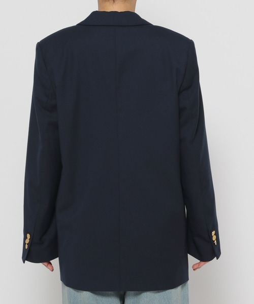 LOWRYS FARM(ローリーズファーム)の「TRジャケット 116841(テーラードジャケット・レディース・ネイビー/グレー・FREE)」の5枚目の写真