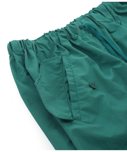 Settimissimo（セッティミッシモ）の「ナイロンワイドカーゴパラシュートパンツ（カーゴパンツ・レディース・グリーン/ブラック・FREE）」の12枚目の写真