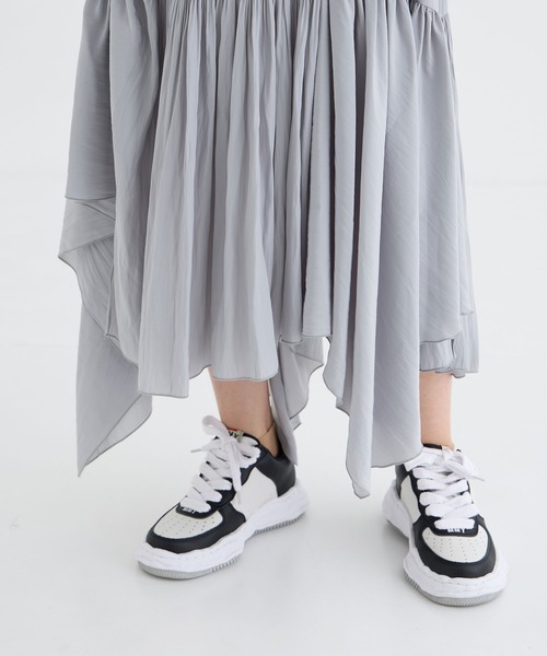 MIHARAYASUHIRO（ミハラヤスヒロ）の「【MIHARAYASUHIRO/ミハラヤスヒロ】HOODIE Layered DRESS/フーディレイヤードワンピース（ワンピース・レディース・ブラック/グレー・FREE）」の12枚目の写真