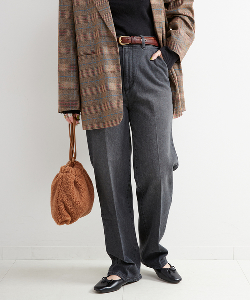 B.C STOCK（ベーセーストック）の「DU JOUR/デュ ジュール MASTER-FIT JEAN（デニムパンツ・レディース・ブラック/ブルー・40/38/36）」の7枚目の写真