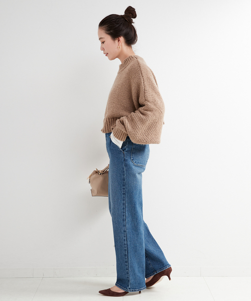 B.C STOCK（ベーセーストック）の「DU JOUR/デュ ジュール MASTER-FIT JEAN（デニムパンツ・レディース・ブラック/ブルー・40/38/36）」の13枚目の写真