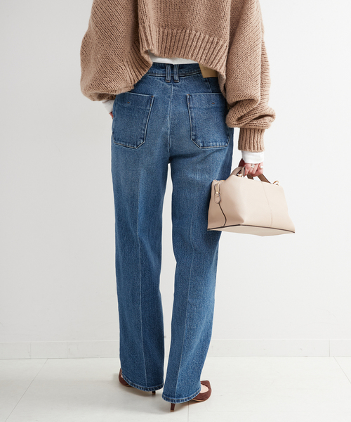 B.C STOCK（ベーセーストック）の「DU JOUR/デュ ジュール MASTER-FIT JEAN（デニムパンツ・レディース・ブラック/ブルー・40/38/36）」の19枚目の写真