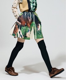 NON TOKYO（ノントーキョー）の「DIRECT PRINT RIB GATHER MINI SKIRT（スカート・メンズ）」