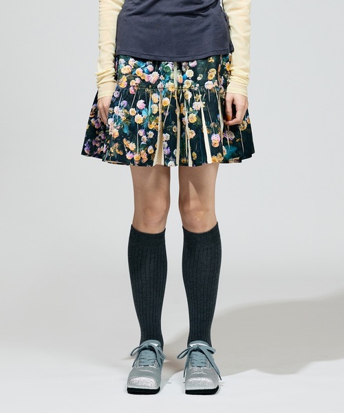 NON TOKYO(ノントーキョー)の「DIRECT PRINT RIB GATHER MINI SKIRT(スカート・レディース・カラフル/マルチ・FREE)」の13枚目の写真
