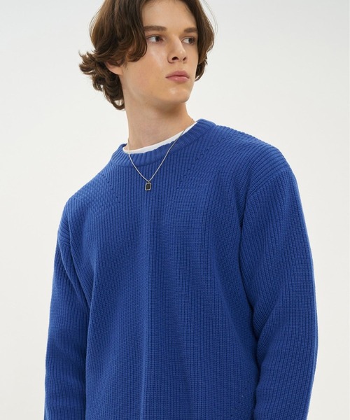 【セール】BLOND 9／Unbalancedニット（ニット/セーター）｜ALAND（エーランド）