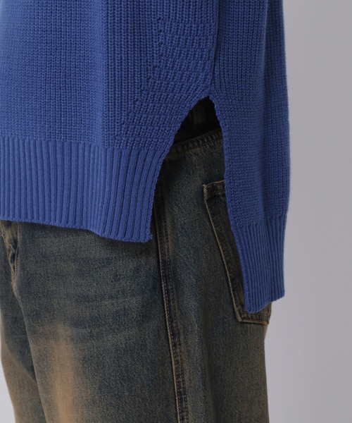 【セール】BLOND 9／Unbalancedニット（ニット/セーター）｜ALAND（エーランド）