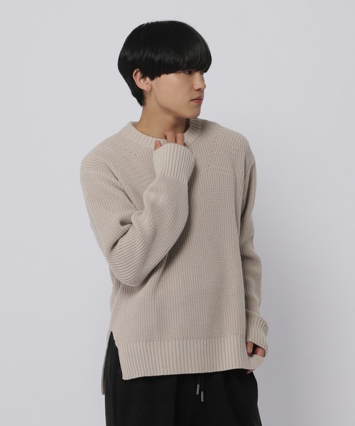 【セール】BLOND 9／Unbalancedニット（ニット/セーター）｜ALAND（エーランド）