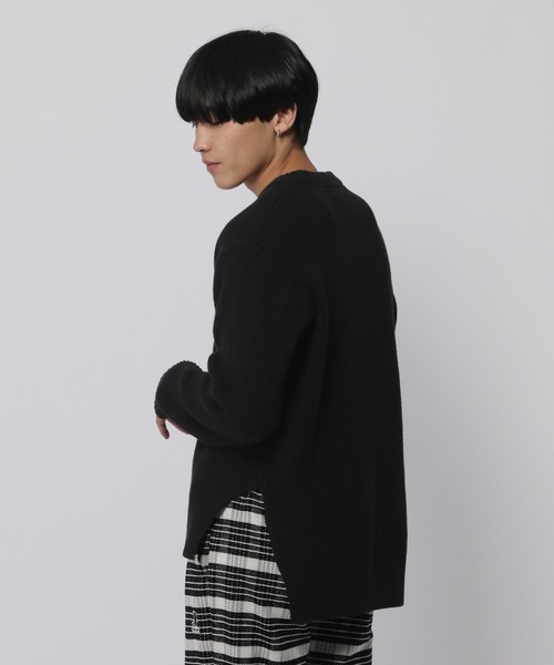 【セール】BLOND 9／Unbalancedニット（ニット/セーター）｜ALAND（エーランド）