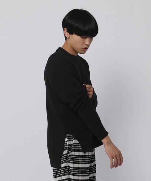 【セール】BLOND 9／Unbalancedニット（ニット/セーター）｜ALAND（エーランド）