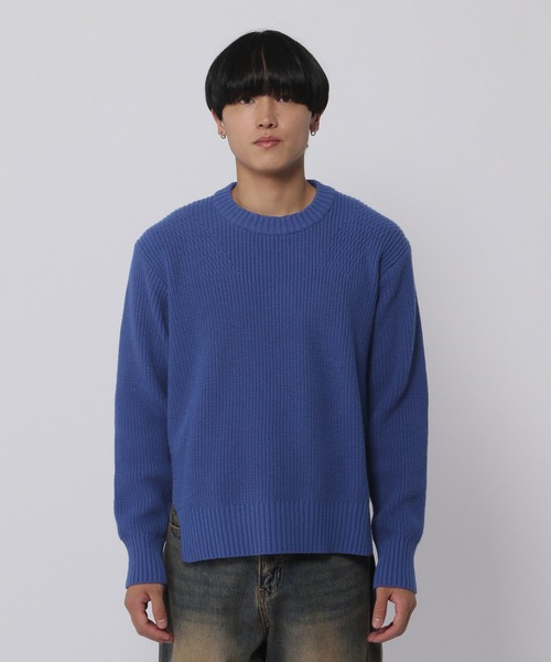 【セール】BLOND 9／Unbalancedニット（ニット/セーター）｜ALAND（エーランド）