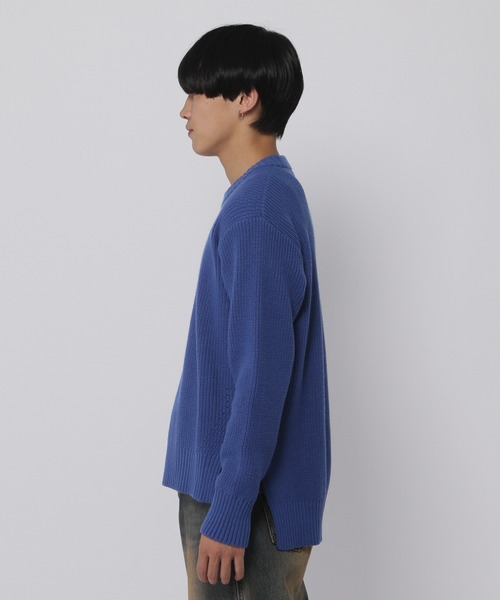 【セール】BLOND 9／Unbalancedニット（ニット/セーター）｜ALAND（エーランド）