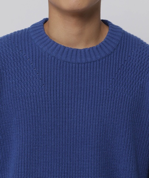 【セール】BLOND 9／Unbalancedニット（ニット/セーター）｜ALAND（エーランド）