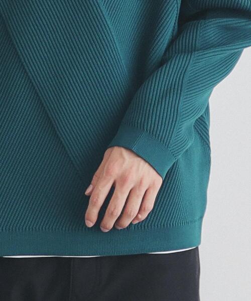 THE SHOP TK （ザ ショップ ティーケー ）の「◆【クルーネックニット＋ロンTセットアイテム】ダイヤパネルアンサンブル（ニット/セーター・メンズ・ネイビー/ブラウン系その他/ブルーグリーン・04/03/02）」の18枚目の写真