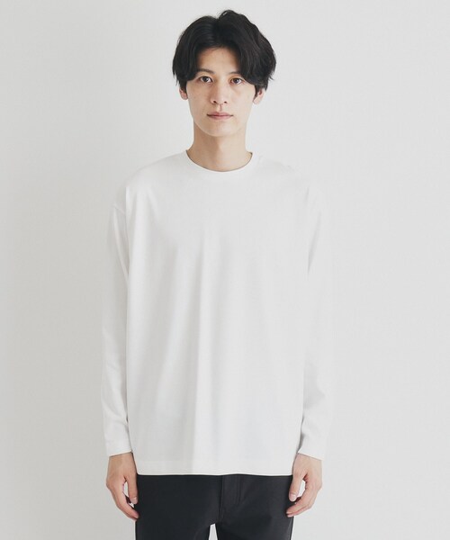 THE SHOP TK （ザ ショップ ティーケー ）の「◆【クルーネックニット＋ロンTセットアイテム】ダイヤパネルアンサンブル（ニット/セーター・メンズ・ネイビー/ブラウン系その他/ブルーグリーン・04/03/02）」の20枚目の写真