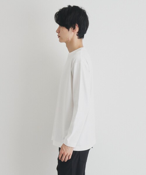 THE SHOP TK （ザ ショップ ティーケー ）の「◆【クルーネックニット＋ロンTセットアイテム】ダイヤパネルアンサンブル（ニット/セーター・メンズ・ネイビー/ブラウン系その他/ブルーグリーン・04/03/02）」の21枚目の写真