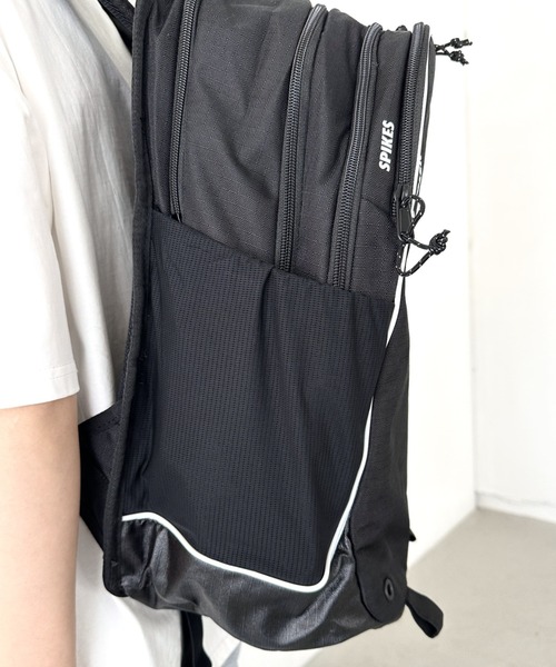 NIKE（ナイキ）の「Nike(ナイキ)/大容量 27L収納 A4・15インチ対応 ナイキ トラック バックパック リュック（バックパック/リュック・レディース・ブラック・FREE）」の9枚目の写真