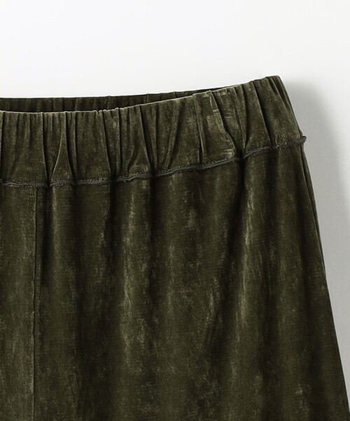CITEN（シテン）の「＜CITEN＞ベロアライク イージーワイドパンツ（その他パンツ・レディース・オリーブ/ダークグレー・M/S）」の18枚目の写真