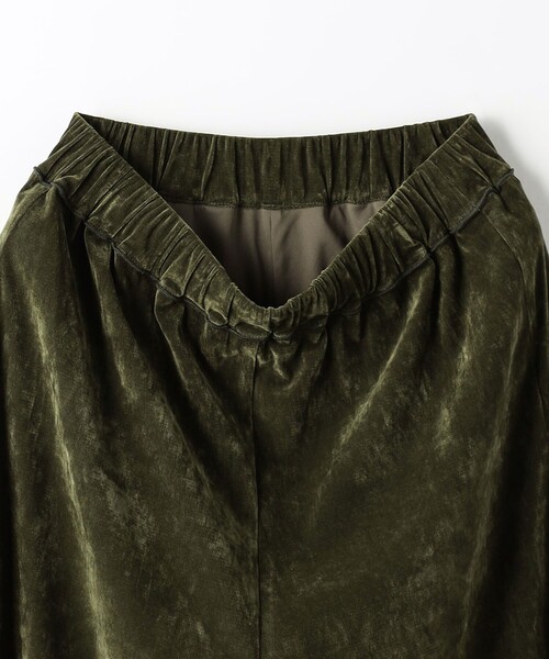 CITEN（シテン）の「＜CITEN＞ベロアライク イージーワイドパンツ（その他パンツ・レディース・オリーブ/ダークグレー・M/S）」の19枚目の写真