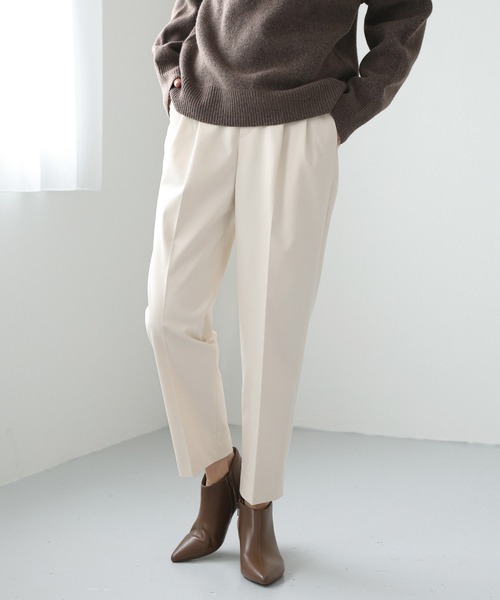 グローバルワーク　ウツクシルエットテーパードパンツ　ワイドパンツ　ジャケット ウツクシルエット 徹底解剖 2024春| グローバルワーク（GLOBAL