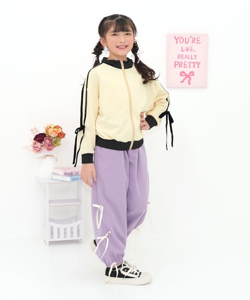 パンツ 37458 3連リボン パラシュートパンツ（その他パンツ）｜Bee des Bee