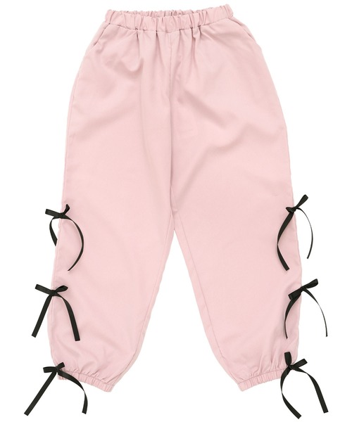 Bee des Bee（ビーデスビー）の「3連リボン パラシュートパンツ（その他パンツ・キッズ・ラベンダー/ピンク/ブラック・150cm/160cm/110cm/100cm/120cm/130cm/140cm）」の10枚目の写真