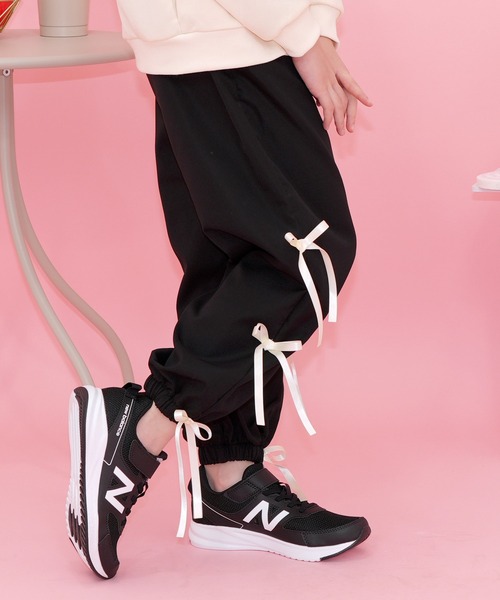 Bee des Bee（ビーデスビー）の「3連リボン パラシュートパンツ（その他パンツ・キッズ・ラベンダー/ピンク/ブラック・150cm/160cm/110cm/100cm/120cm/130cm/140cm）」の21枚目の写真