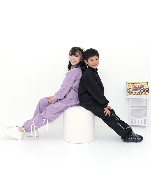 3連リボン パラシュートパンツ（その他パンツ）｜Bee des Bee