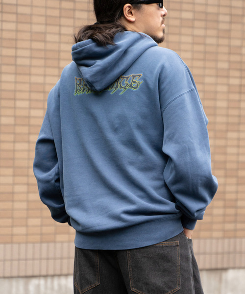 VENCEEXCHANGE（ヴァンスエクスチェンジ）の「BRONZEAGE ブロンズエイジ 製品染めパーカー（パーカー・メンズ・ネイビー/チャコール/グリーン・M/L）」の18枚目の写真