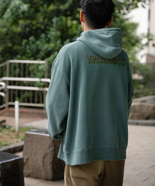 セール】BRONZEAGE ブロンズエイジ 製品染めパーカー（パーカー